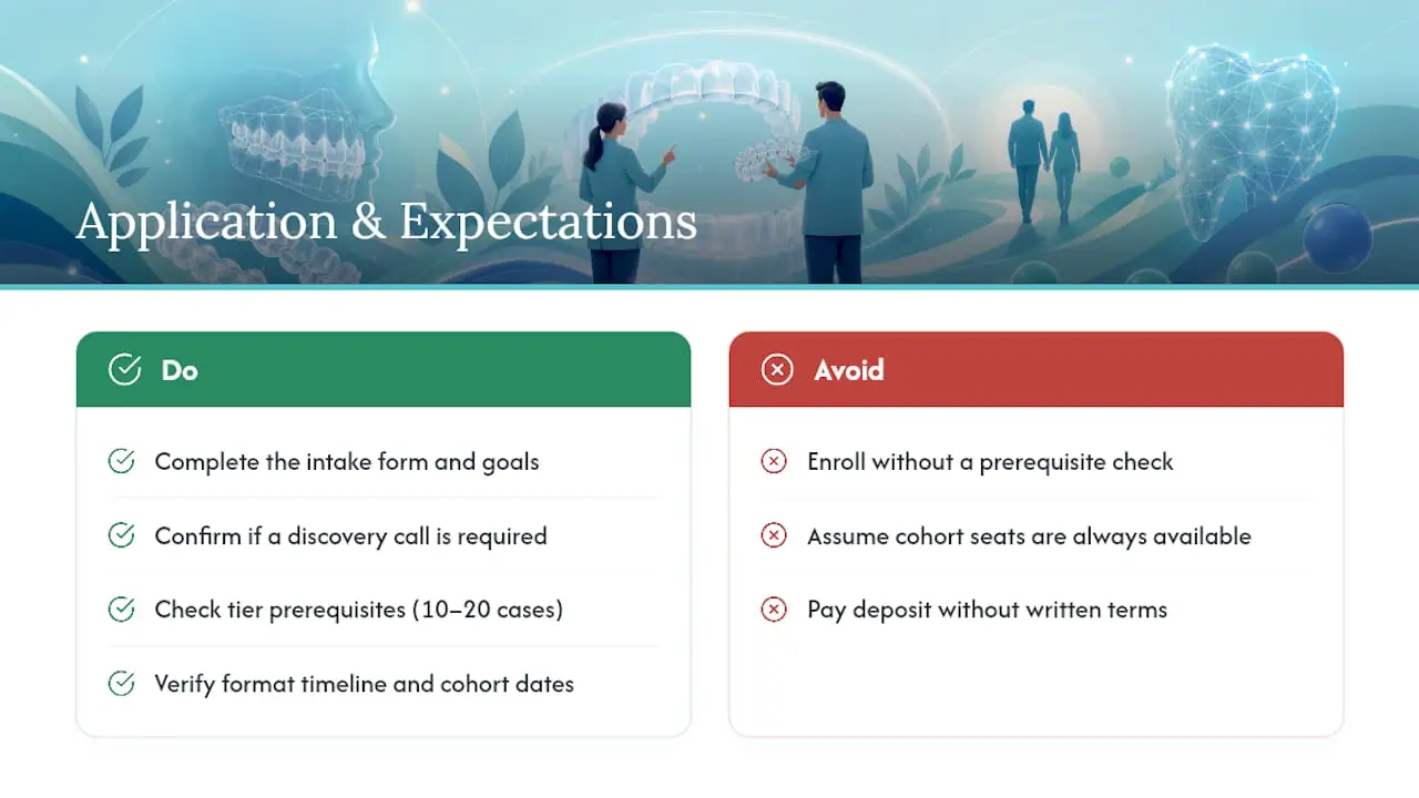 How Do You Apply and What Should You Expect Before Enrolling? — overview diagram