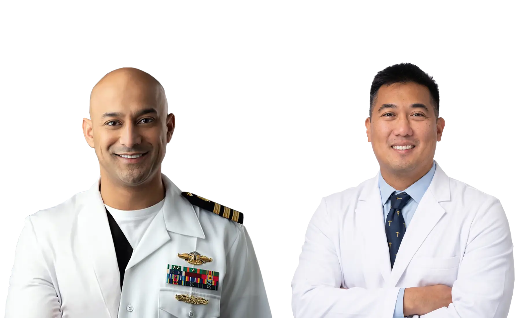 Dr. Kambez Shukoor and Dr. Niven Tien